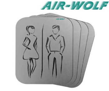 AIR-WOLF | Plaques de porte