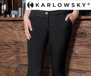 KARLOWSKY | Pantalon 5 poches Femme Noir