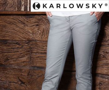 KARLOWSKY | Pantalon chino pour Femme Gris acier