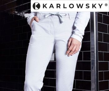 KARLOWSKY | Pantalon chino pour Femme Blanc