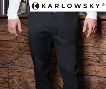 KARLOWSKY | Pantalon 5 poches Homme Noir