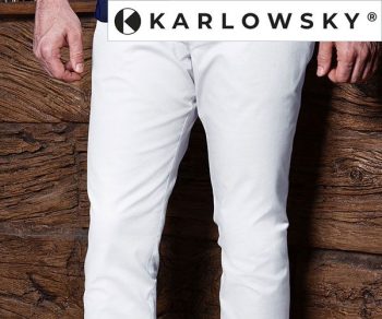 KARLOWSKY | Pantalon chino pour Homme Blanc