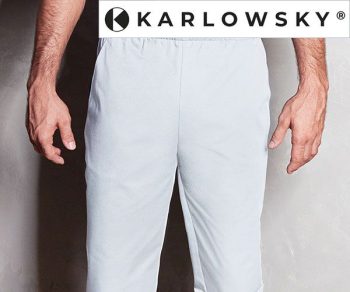 KARLOWSKY | Pantalon à enfiler Kaspar Blanc