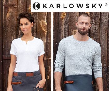 KARLOWSKY | Présentoir/Tabliers en cuir & Style Jeans