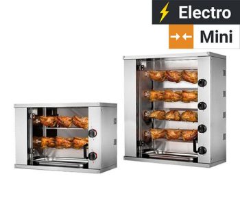 Mini grills à poulet électriques