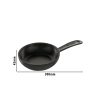 STAUB | PANS - Poêle à frire - Ø 160mm - Fonte - Noir | rond