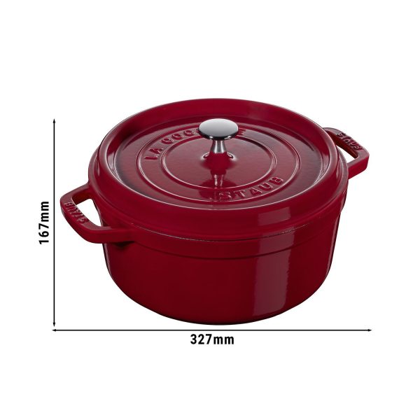 STAUB | LA COCOTTE - Cocotte - Ø 260mm - Fonte - Bordeaux