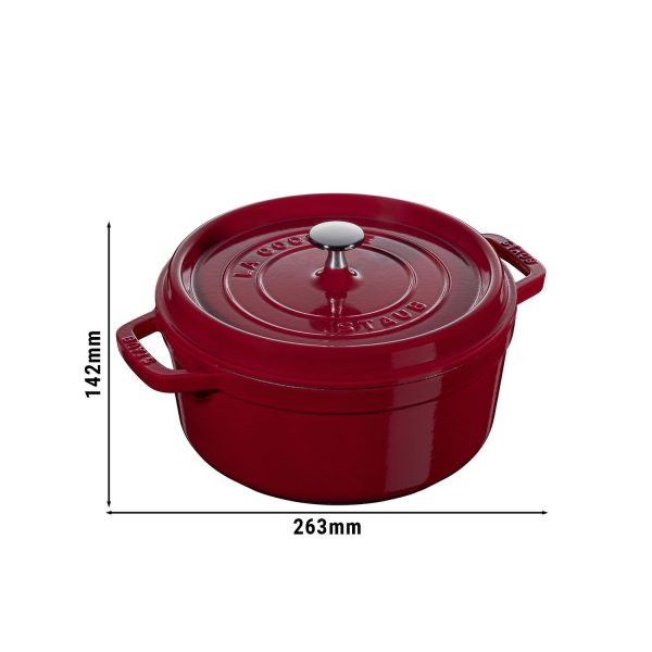 STAUB | LA COCOTTE - Cocotte - Ø 200mm - Fonte - Bordeaux