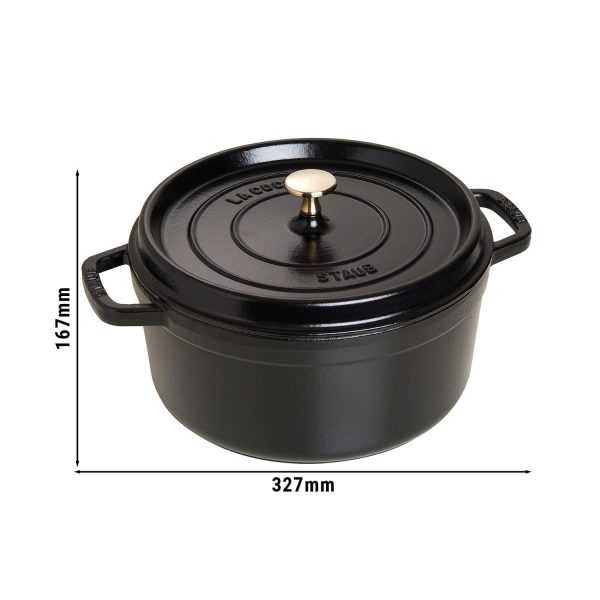 STAUB | LA COCOTTE - Cocotte - Ø 260mm - Fonte - Noir