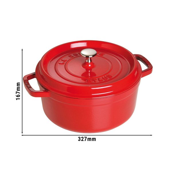 STAUB | LA COCOTTE - Cocotte - Ø 260mm - Fonte - Rouge