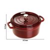 STAUB | LA COCOTTE - Cocotte - Ø 260mm - Fonte - Grenadine-Rouge