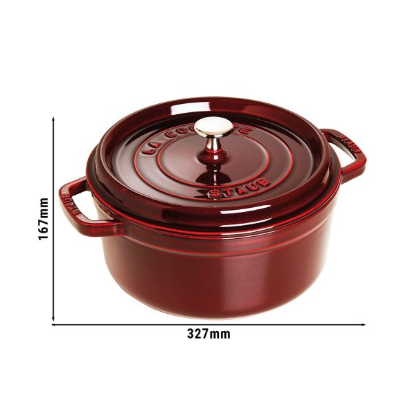 STAUB | LA COCOTTE - Cocotte - Ø 260mm - Fonte - Grenadine-Rouge