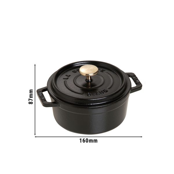 STAUB | LA COCOTTE - Cocotte - Ø 120 mm - Fonte - Noir