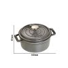 STAUB | LA COCOTTE - Cocotte - Ø 120mm - Fonte - Gris graphite