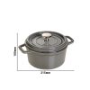 STAUB | LA COCOTTE - Cocotte - Ø 160mm - Fonte - Gris graphite