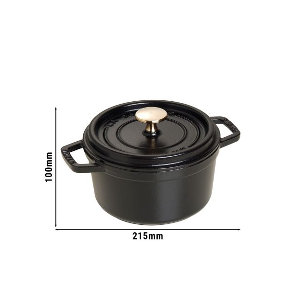 STAUB | LA COCOTTE - Cocotte - Ø 160mm - Fonte - Noir