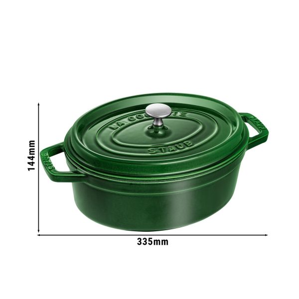 STAUB | LA COCOTTE - Cocotte - Ø 270 mm - Fonte - Vert basilic