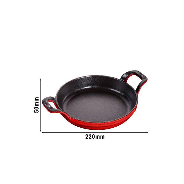 STAUB | SPECIALITIES - Moule à four - Ø 160mm - Fonte - Rouge cerise