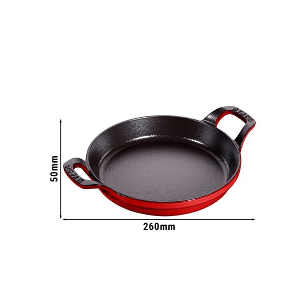 STAUB | SPECIALITIES - Moule à four - Ø 200mm - Fonte - Rouge cerise