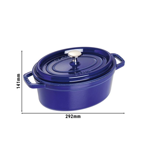 STAUB | LA COCOTTE - Cocotte - Ø 230 mm - Fonte - Bleu foncé