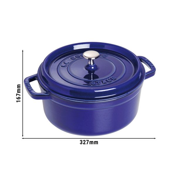 STAUB | LA COCOTTE - Cocotte - Ø 260mm - Fonte - Bleu foncé