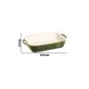 STAUB | CERAMIQUE - Plat à four - 270x200mm - Céramique - Vert basilic