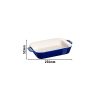 STAUB | CERAMIQUE - Casserole - 200x160mm - Céramique - Bleu foncé