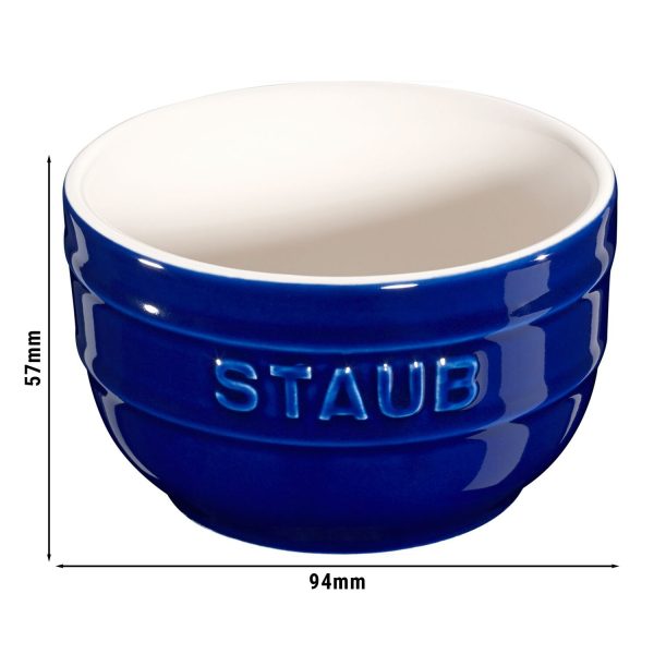 STAUB | CERAMIQUE - Set de moules - 2 pcs - Céramique - Bleu foncé