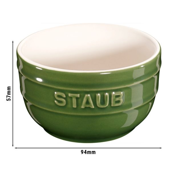 STAUB | CERAMIQUE - Set de ramequins - 2 pièces - Céramique - Vert basilic