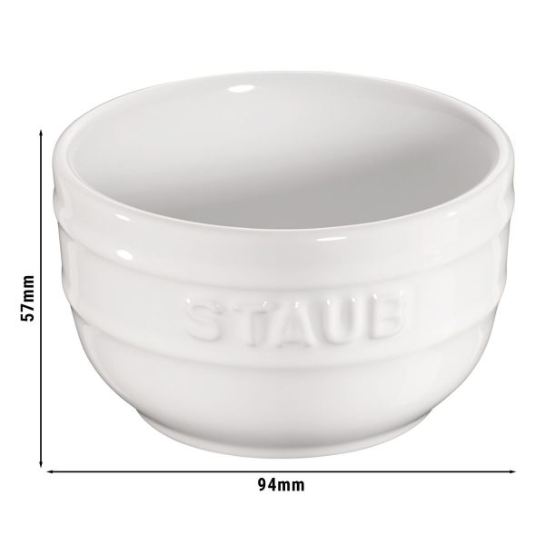 STAUB | CERAMIQUE - Set de moules - 2 pcs - Céramique - Blanc pur