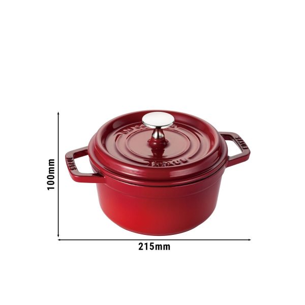 STAUB | LA COCOTTE - Cocotte - Ø 160mm - Fonte - Rouge cerise