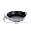 STAUB | PANS - Poêle à frire - Ø 260mm - Fonte - Gris graphite