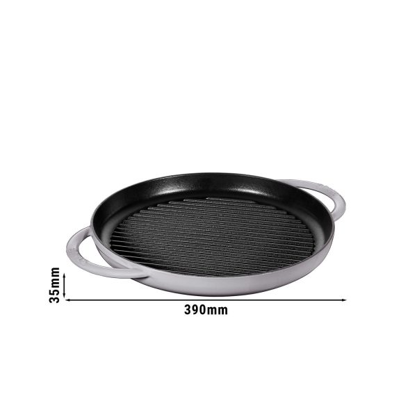 STAUB | GRILL PANS - Pure Grill - Ø 300mm - Fonte - Gris graphite