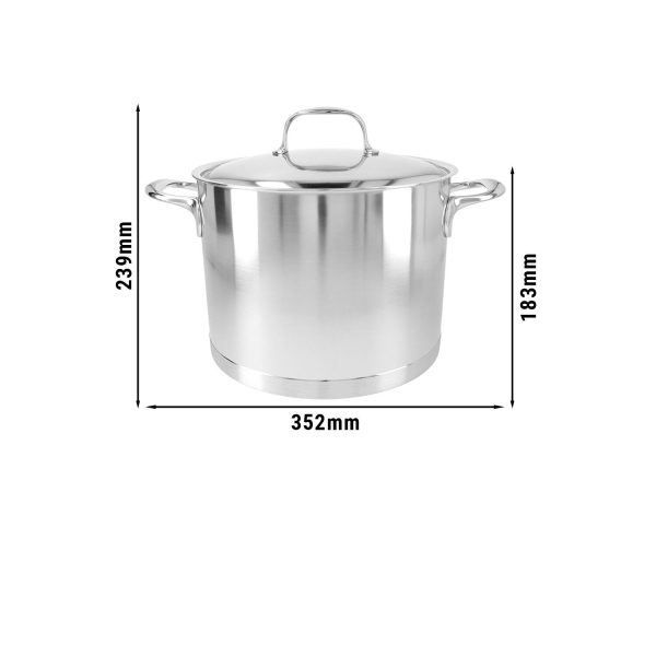 DEMEYERE | ATLANTIS 7 - Casserole avec couvercle - Ø 240mm - Acier inoxydable