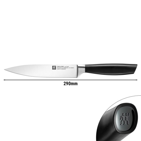 ZWILLING | ALL * STAR - Couteau à viande - Lame : 160mm - Noir