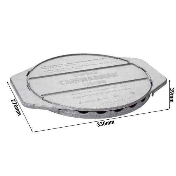 CAMBRO | CAMWARMER - Plaque chauffante compatible avec la série UPC - Gris granite