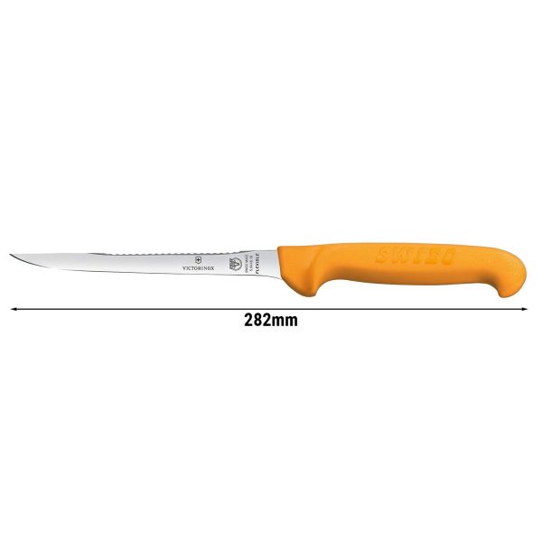 VICTORINOX | SWIBO - Couteau à filet - lame flexible : 160mm