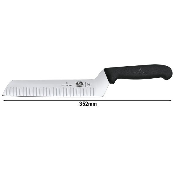 VICTORINOX | FIBROX - Couteau à beurre et à fromage tendre - Lame : 210 mm