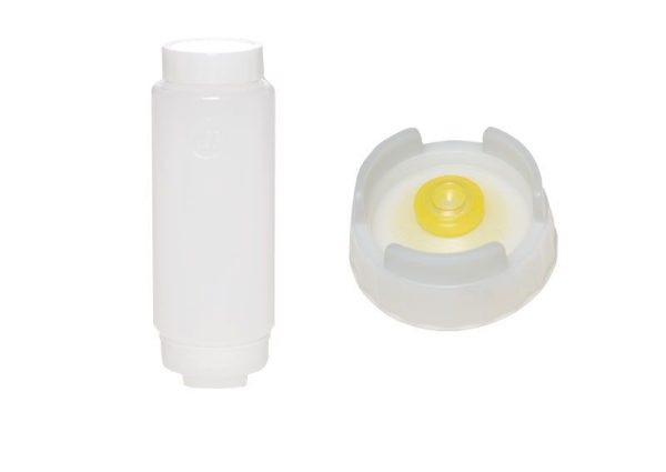 (12 pièces) Bouteille souple FIFO Bottle avec membrane monotrou medium - 355 ml