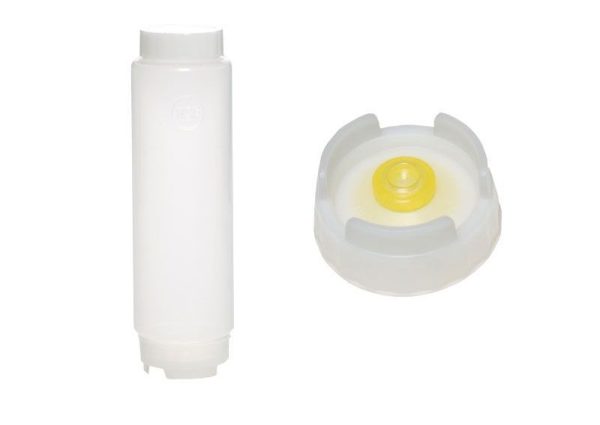 (6 pièces) Bouteille souple FIFO Bottle avec membrane monotrou medium - 710 ml