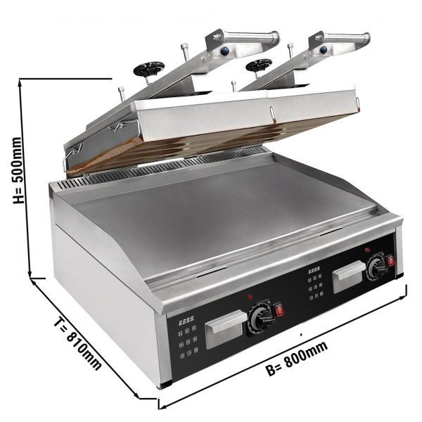 Highspeed double contact grill | Hamburger grill - 12 kW - automatique - Écran digital