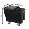 Ice Caddy / Chariot à glace sur roulettes - 125 litres