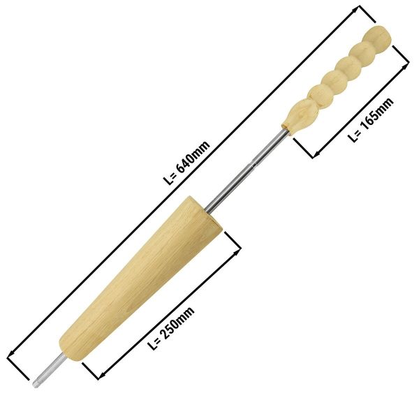 (16 pièces) Rouleaux de cuisson pour la machine Baumstriezel