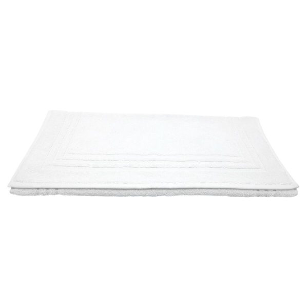 (60 pièces) Tapis de bain Oslo - 500x700mm - Blanc