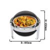 Chafing Dish - Rond - Avec couvercle rond