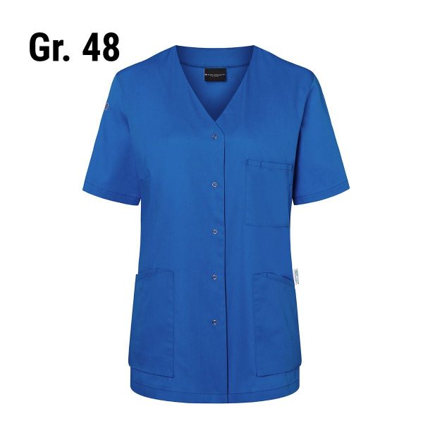 (6 pièces) KARLOWSKY | Casaque femme manches courtes Essential - Bleu roi - Taille : 48