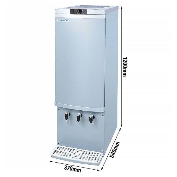 GASTRO-COOL | Réfrigérateur distributeur - 110 litres - 1 porte - Argenté