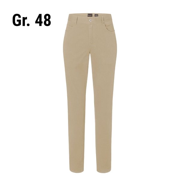 (6 pièces) KARLOWSKY | Pantalon femme 5 poches - Gris galet - Taille : 48