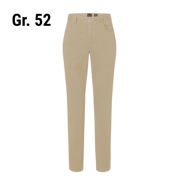 (6 pièces) KARLOWSKY | Pantalon femme 5 poches - Gris galet - Taille : 52