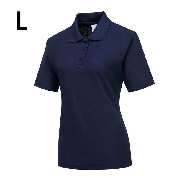 (5 pièces) Polo femme - Marine - Taille : L